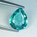 1.93 ct Natural Bluish Green Apatite Pear Cut - 3