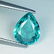 1.93 ct Natural Bluish Green Apatite Pear Cut - 5