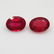 3.26 Ctw Natural Red Ruby Oval Pair