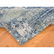 Blue-Gray Abstract Design Wool and Pure Silk - 7
