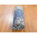 Wool And Silk Blue Persian Nain 400 KPSI Signed - 10