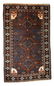 Hand made vintage Afghan Baluch rug 3.7' x 6.1' ( 117cm