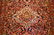 Circa 1910s ANTIQUE SARUK FERAHKAN RUG 3.3x4.8 HIGH - 11