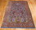 Silk Souf Blue Kashan Paradise Rug - 10