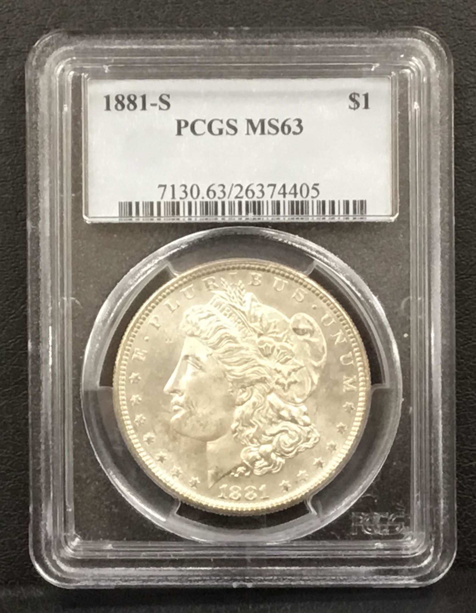 1881-S Morgan Silver Dollar - $1 (1 of 3)
