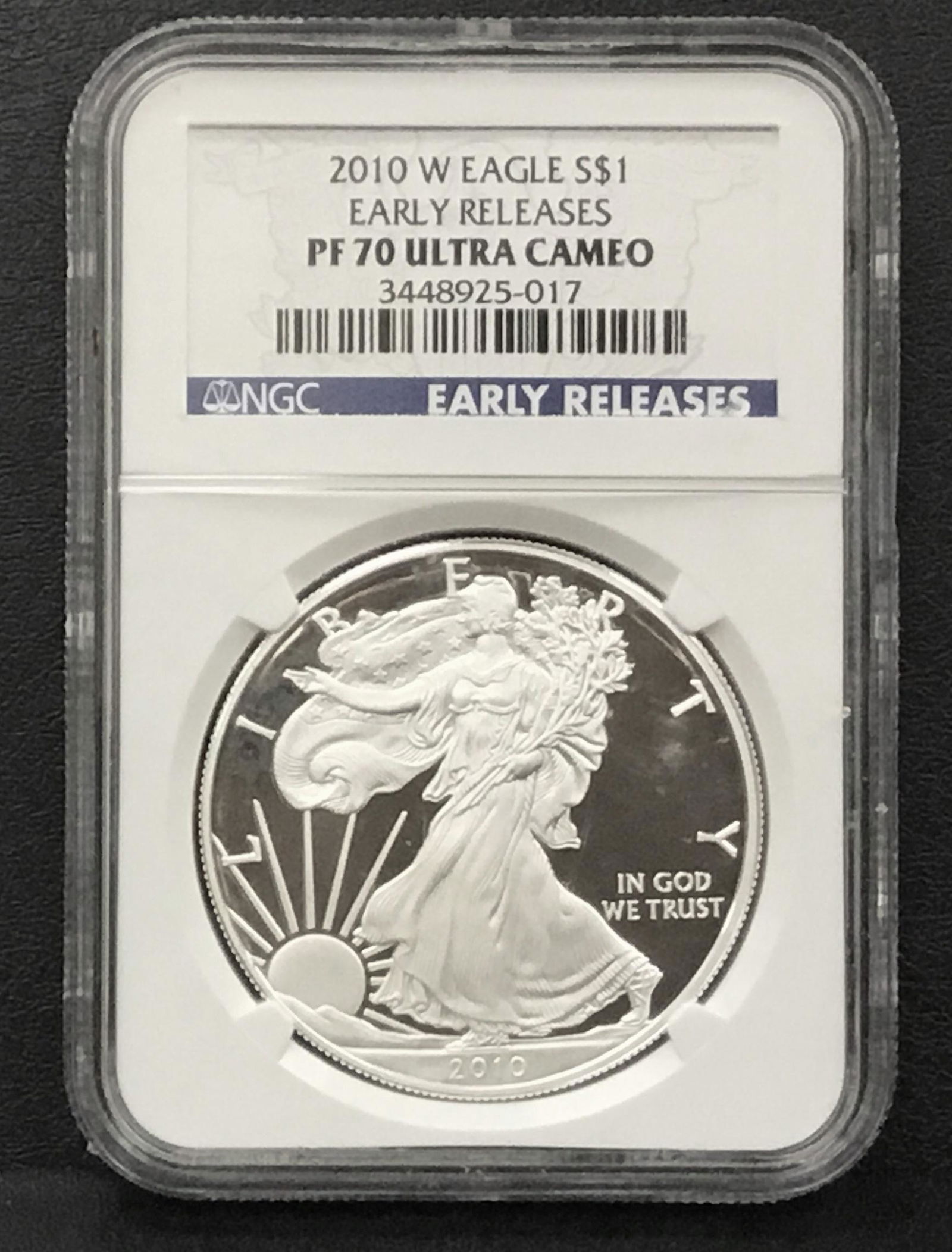 2010-W Silver Eagle $1 (1 of 4)
