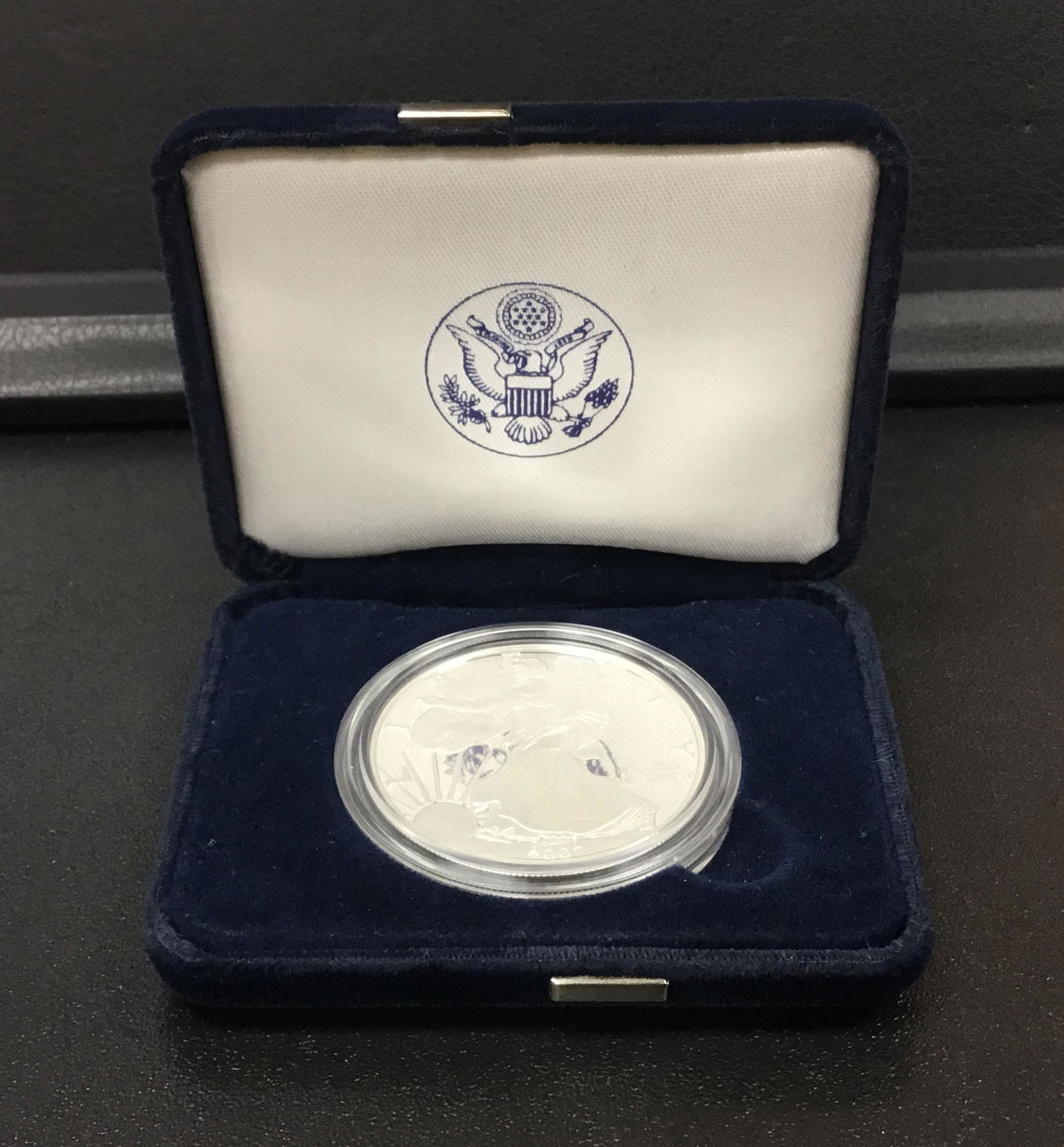 2007 Proof American Silver Eagle $1 (1 of 3)