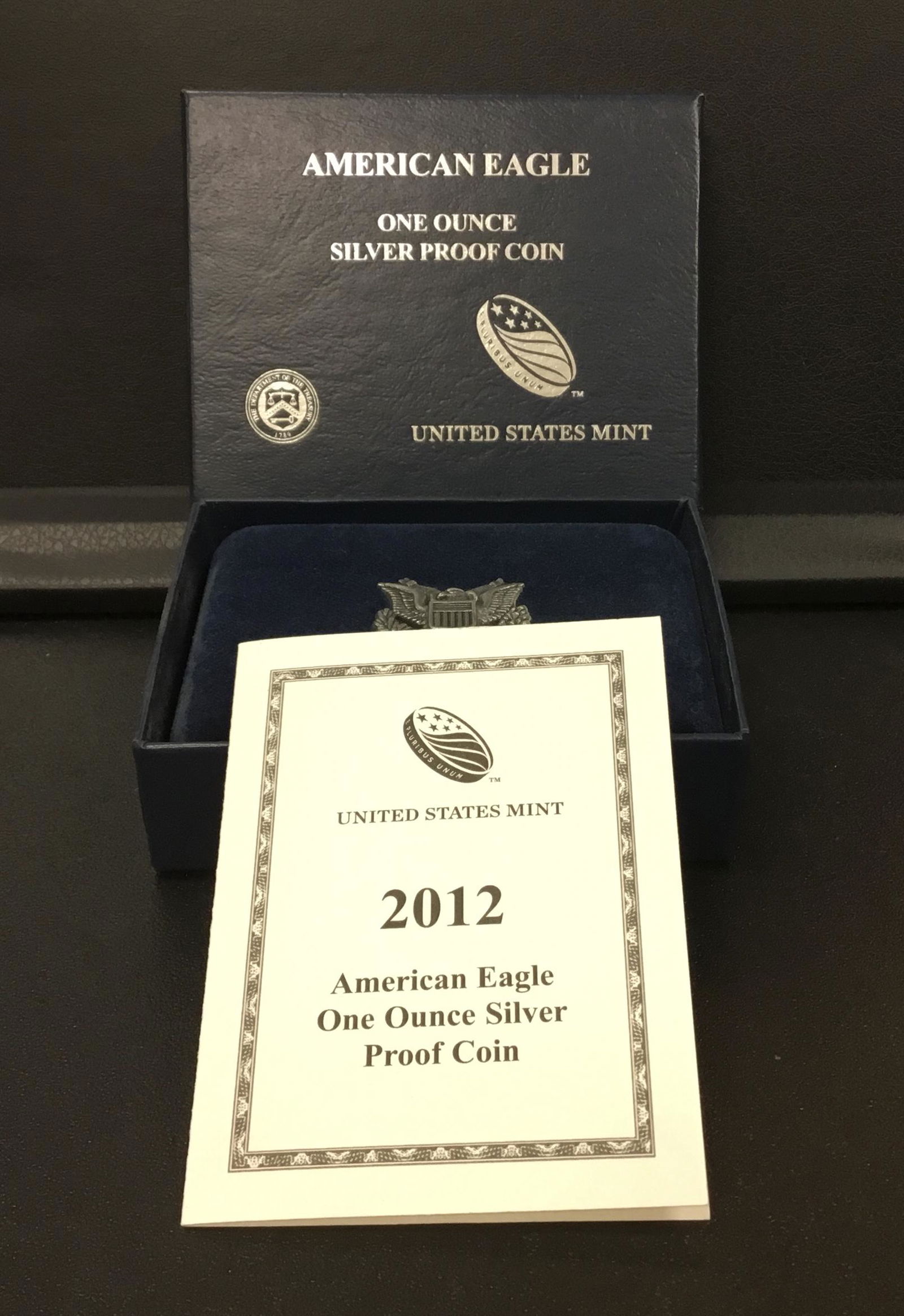 2012 American Silver Eagle $1 (1 of 4)