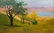 FERENC OLGYAY | Landscape with Cows (HUNGARIAN