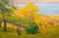 FERENC OLGYAY | Landscape with Cows (HUNGARIAN - 6