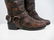 "CHRISTIAN DIOR" leather boots size 38.5 IT - 3