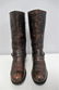 "CHRISTIAN DIOR" leather boots size 38.5 IT - 5