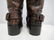 "CHRISTIAN DIOR" leather boots size 38.5 IT - 9