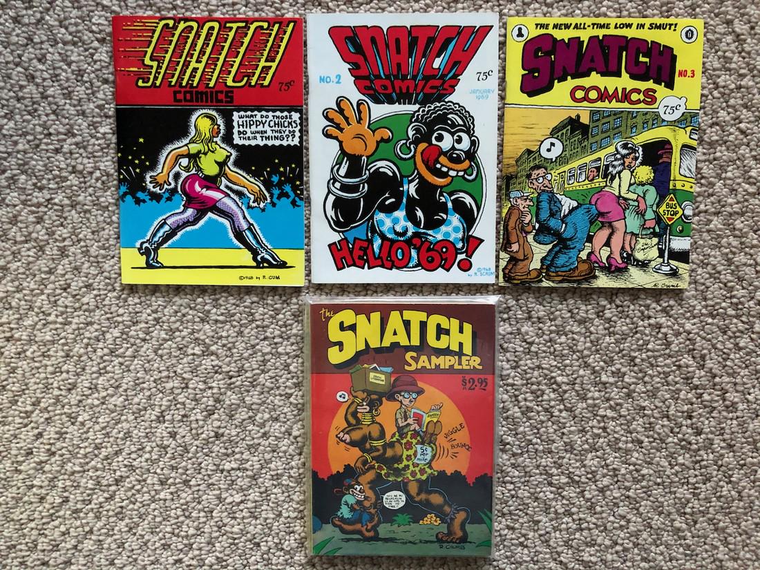 Snatch Comics 1-3 and Sampler (1 of 1)