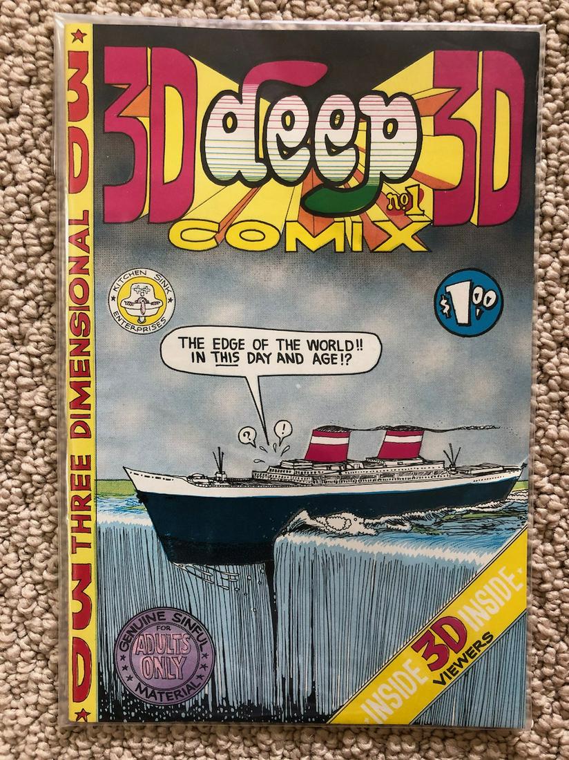 3D DEEP COMIX #1 (1 of 1)