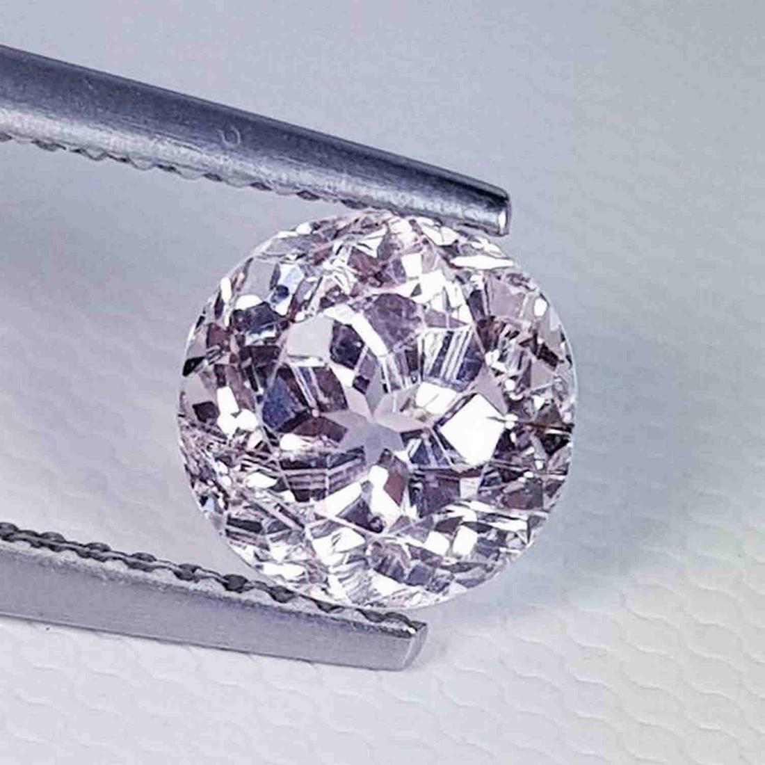 2.17 ct Natural Pink Kunzite Round Cut (1 of 5)