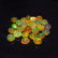 6.00 Ct Natural 26 Drilled Multi-Color Faceted Fire