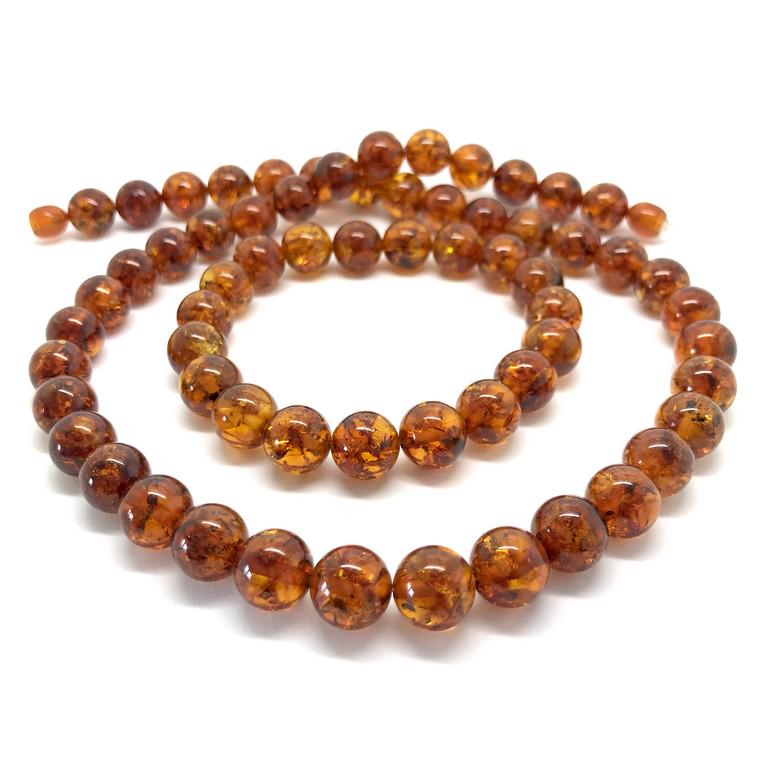 Unique and Alluring Amber Bracelet and Necklace set (1 of 9)