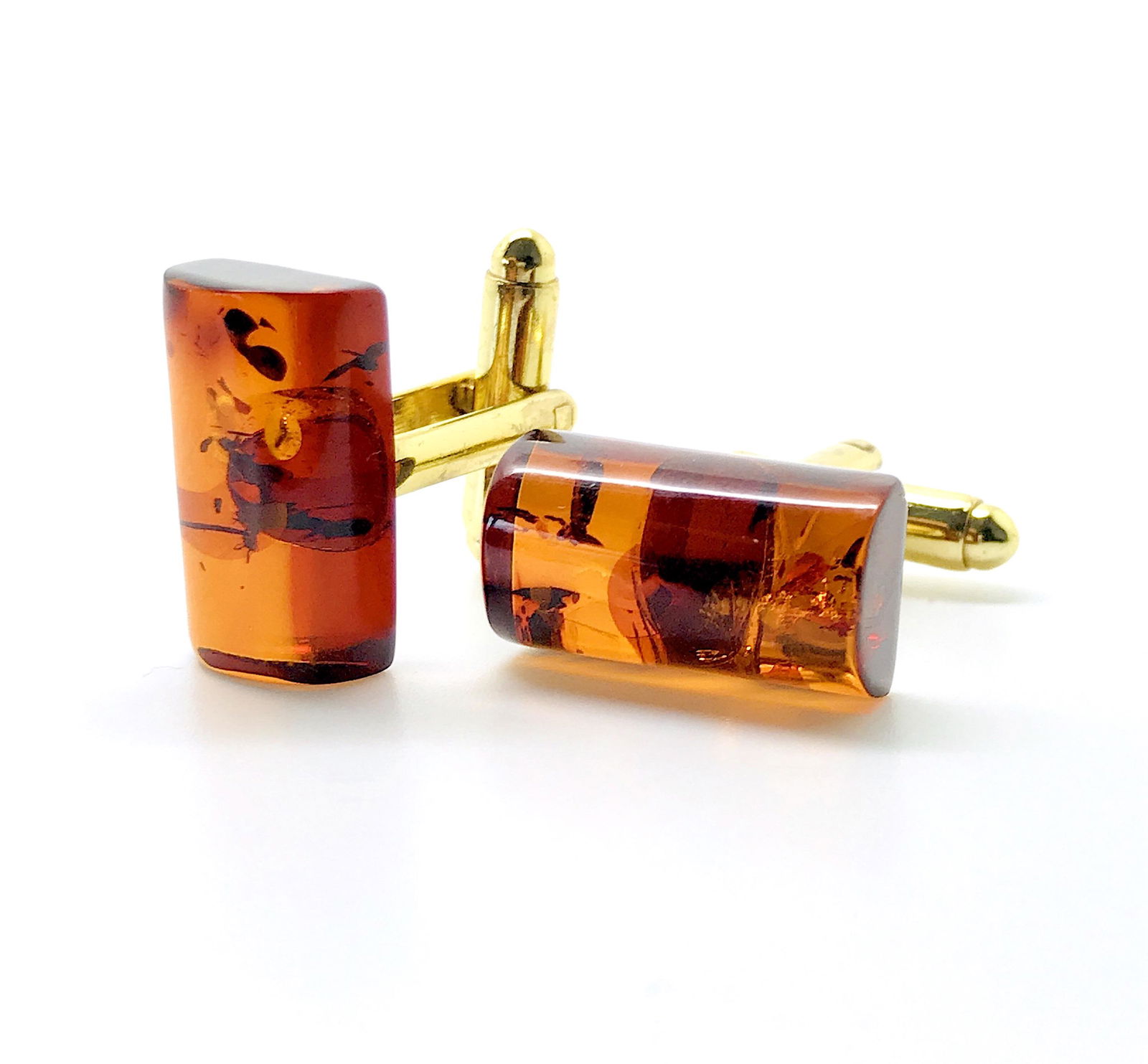 Unique and Marvellous Amber Cufflinks (1 of 6)