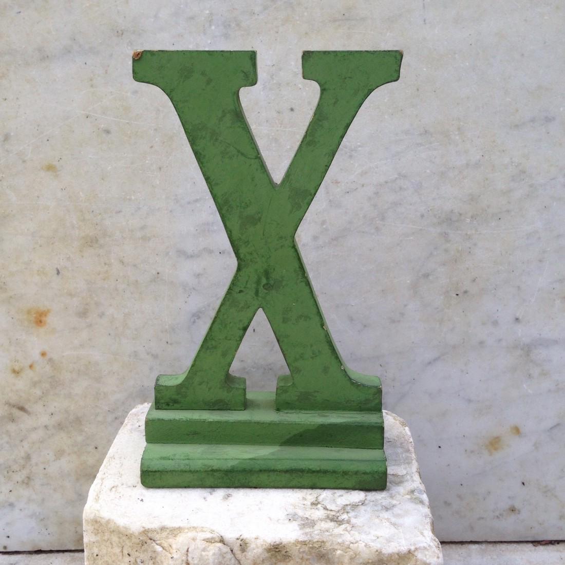 C1950 Letter X (1 of 3)