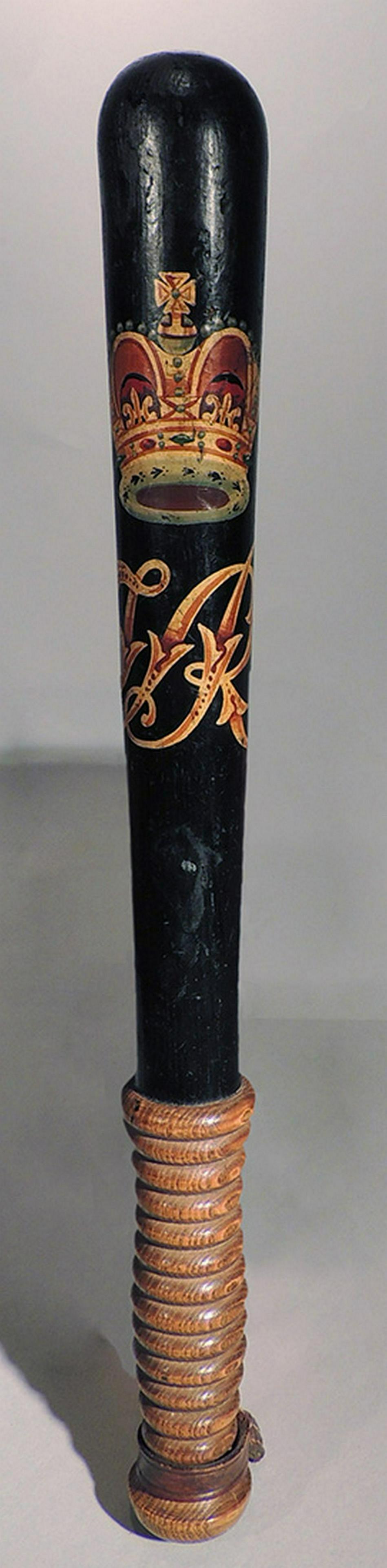 Painted English Police Baton (1 of 4)