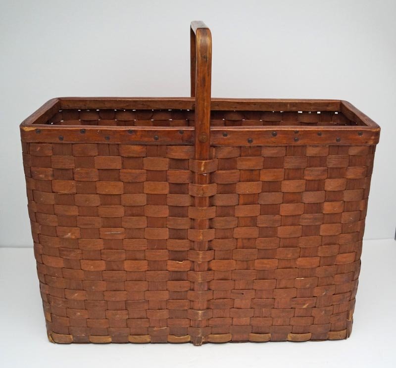 Antique Splint Country Market Basket (1 of 7)