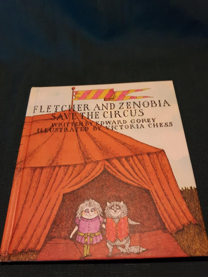 Fletcher and Zenobia Save the Circus-Edward Gorey-1971 (1 of 9)