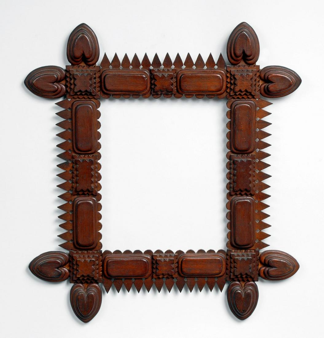 Tramp Art Frame with Hearts Published (1 of 6)