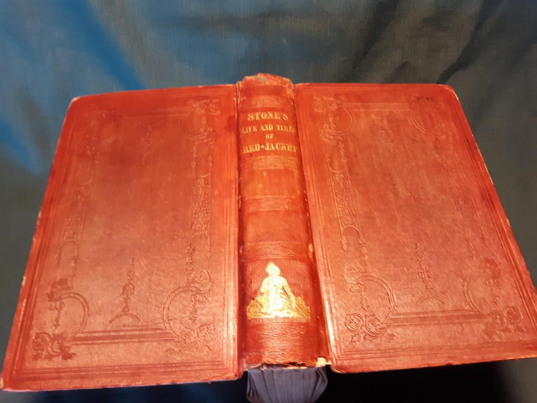 LIFE OF RED JACKET-NY Iroquois-1841-1st Ed-Six Nations (1 of 9)
