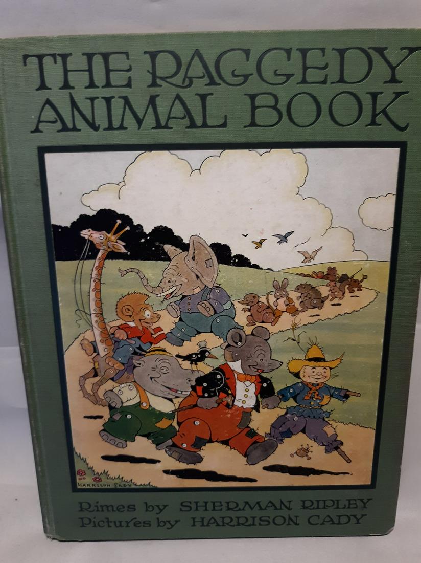 RAGGEDY ANIMAL BOOK - Sherman Ripley-Harrison Cady (1 of 10)