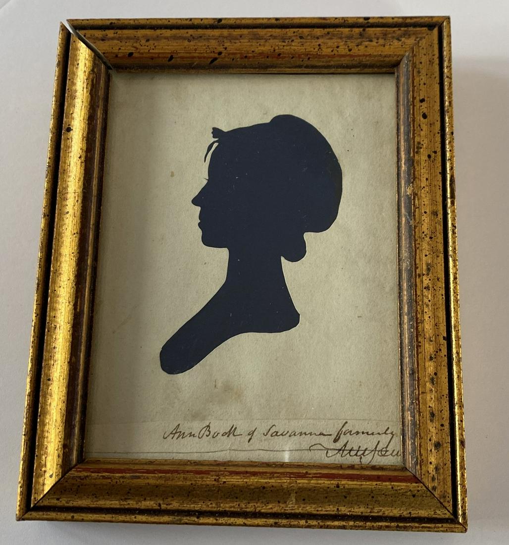 Early 19th C Ann Book, Savanna Silhouette (1 of 2)