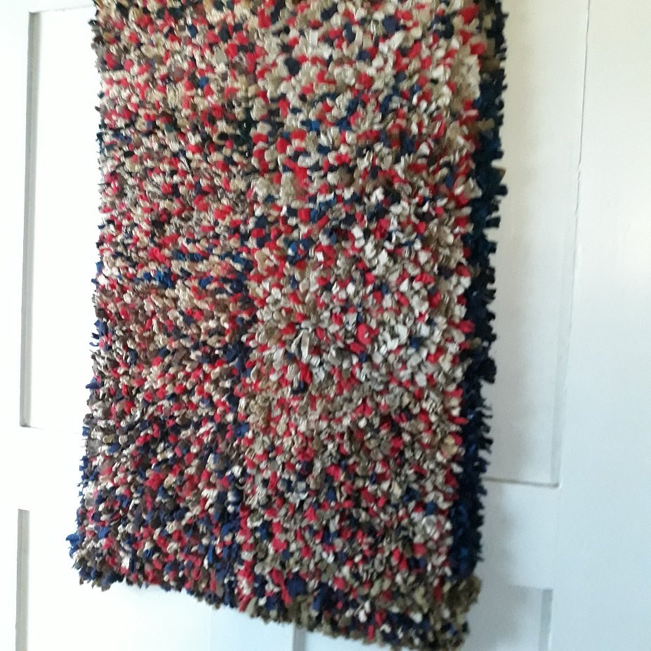 Folky, Antique 19thc Wool Rug (1 of 2)