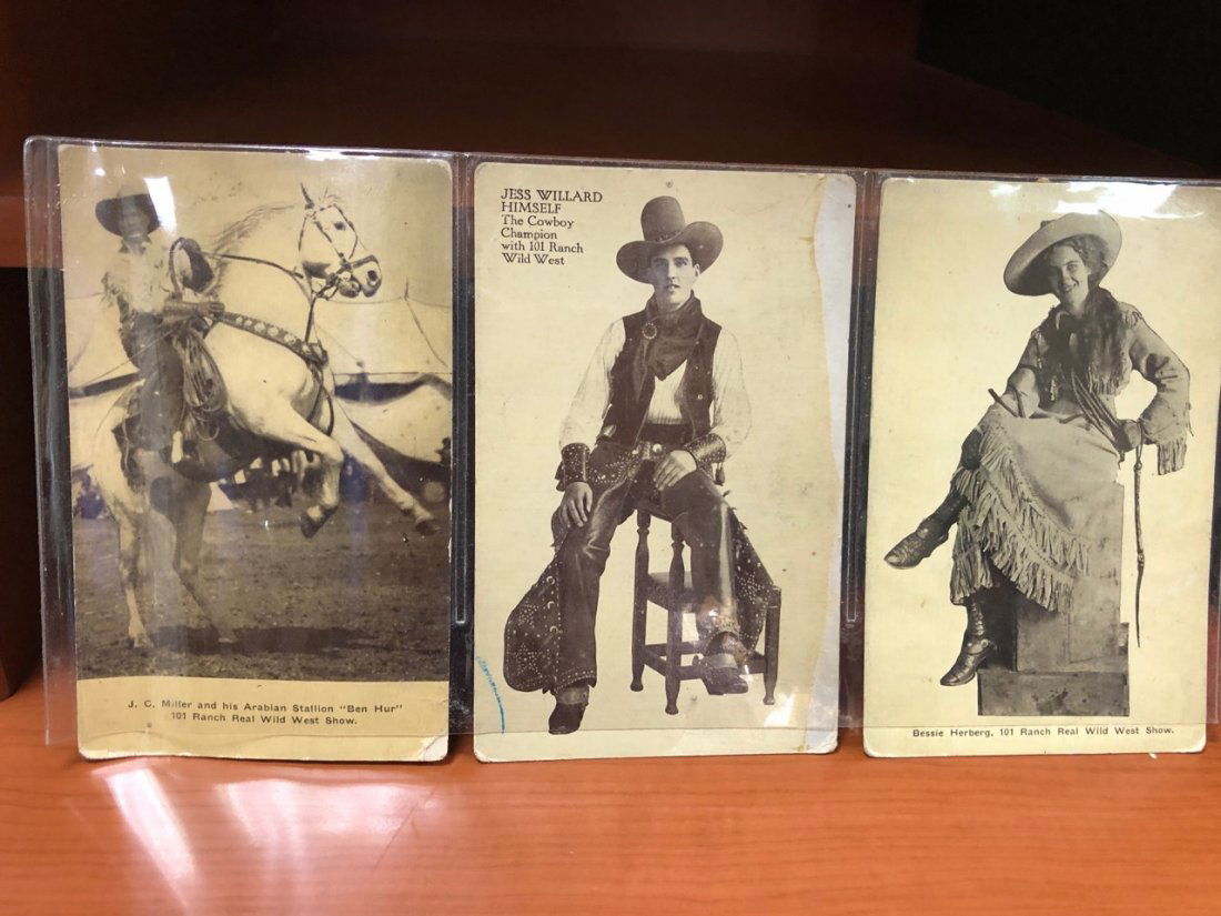 Three Vintage Unused Postcards from the 101 Ranch Real (1 of 3)