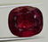 5.5 Carats Cushion Cut Rubelite Tourmaline 11x9x7 MM - 3