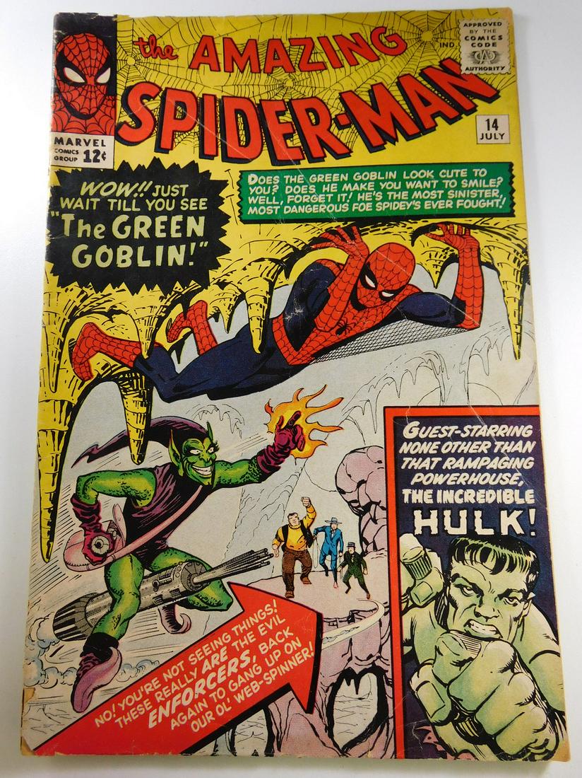 Amazing Spider-Man #14 1st appearance of Green Goblin (1 of 2)