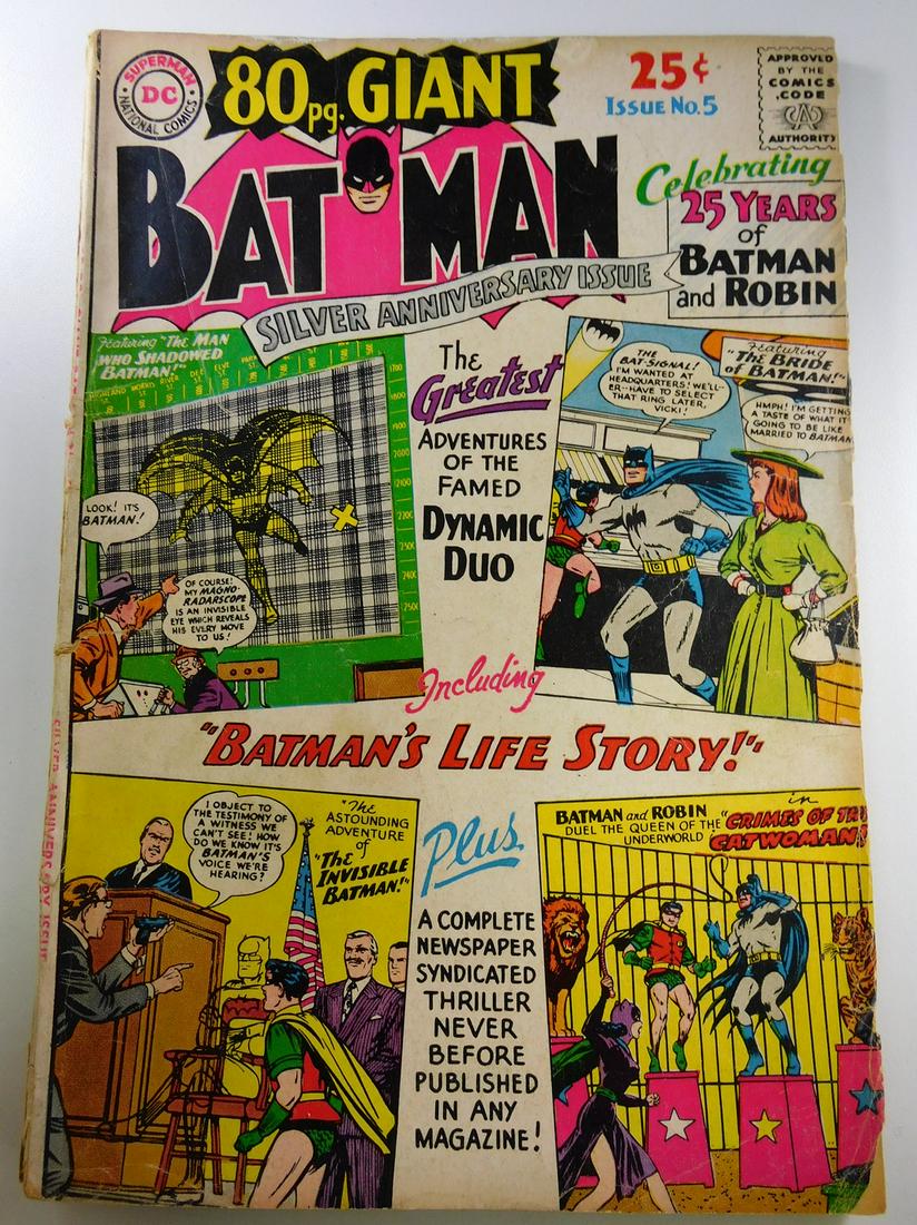 80 pg. Giant #5 Batman Silver Anniversary Issue (1 of 2)