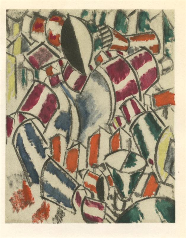 Fernand Leger "Femme devant une table" pochoir, edition (1 of 1)