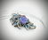 Necklace & Pendant w Carnelian, Violet Jade, Amethyst, - 2