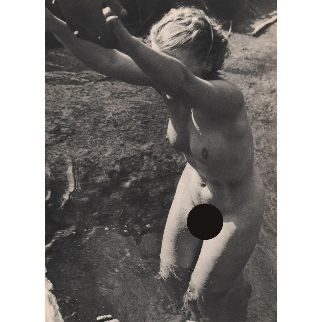 PIERRE BOUCHER - Nude: No Reserve! Artist: PIERRE BOUCHER Print Title: Nude Medium: Sheet-fed Gravure Printing Date: 1930's Printed in France Image size approx. 11.75 x 8.5 inches Pierre Boucher (1908-2000) was a French pho