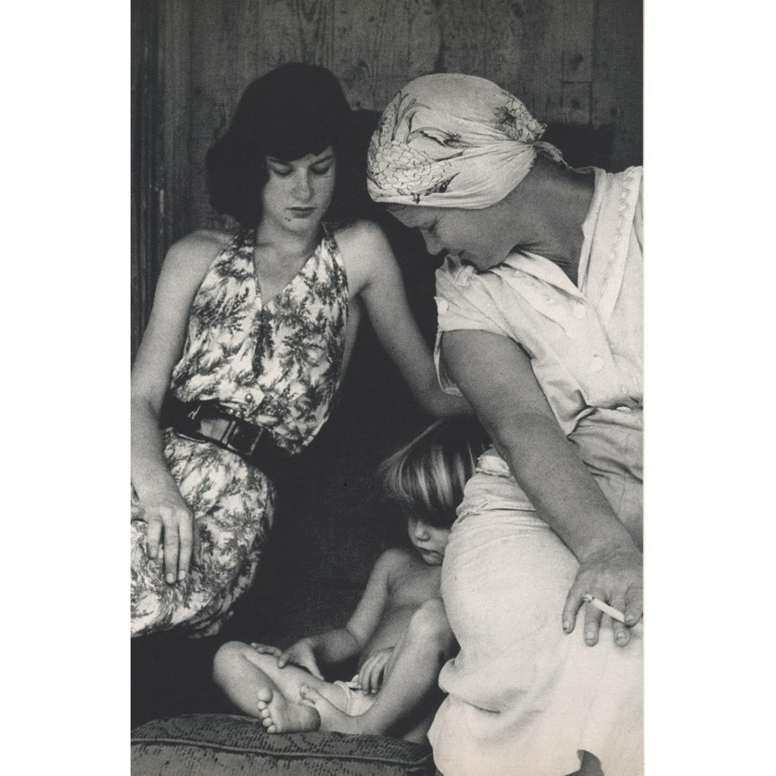 ROBERT FRANK - Georgetown, SC: Artist: ROBERT FRANK Print Title: Georgetown, SC Medium: Sheet-fed Gravure Printing Date: 1958 Printed in France Image Size: 6.75 x 4.5 inches Robert Frank (1924-2019) was an American photographer and