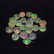 5.23 Ct Natural 22 Drilled Multi-Color Faceted Fire
