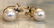 18 kt. Yellow gold Earrings beads with Diamonds, - 10