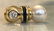18 kt. Yellow gold Earrings beads with Diamonds, - 14