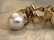 18 kt. Yellow gold Earrings beads with Diamonds, - 17