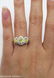 GIA 2.58ct Estate Vintage Yellow Pear Diamond Three - 7