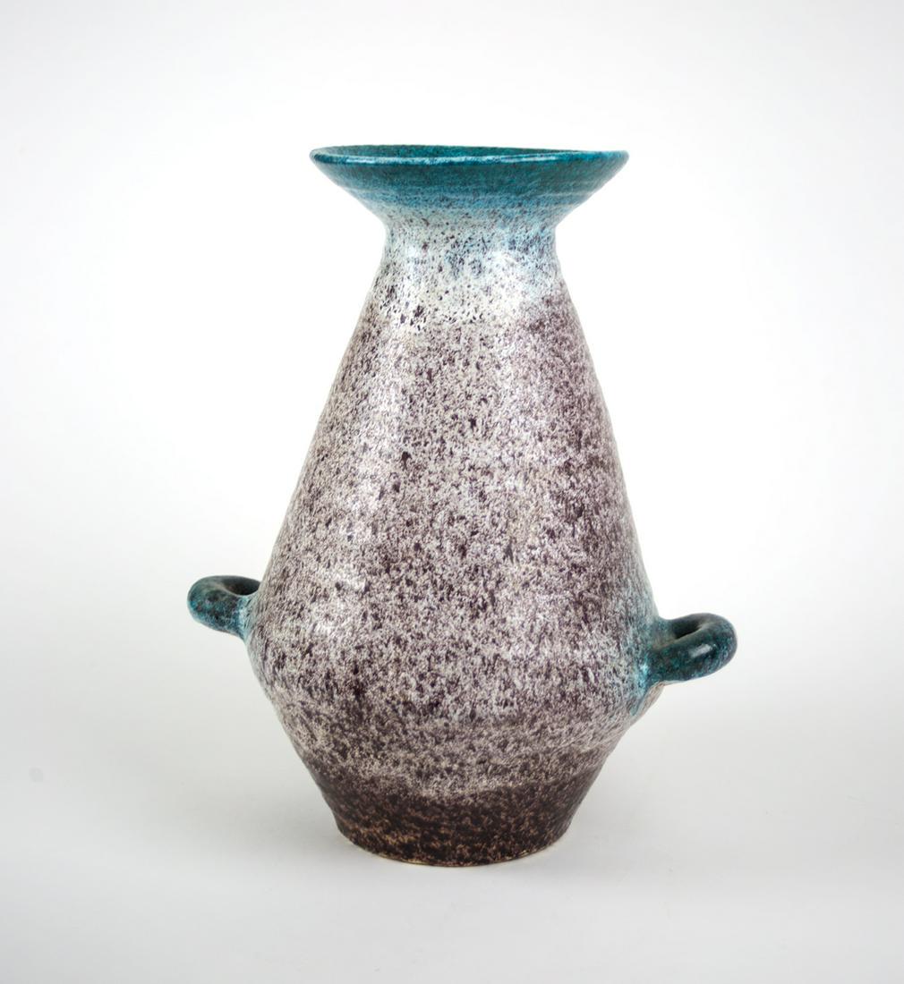 Mid CENTURY French pottery Accolay ceramic Vallauris: Interesting large mid-century pottery from France Accolay , It is in Accolay, along the Canal du Nivernais where river jousts enliven the beautiful days for a long time, nestled on the edge of the rou