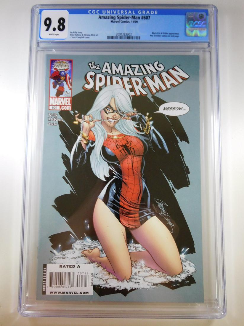 Amazing Spider-Man #607 CGC 9.8 (1 of 2)