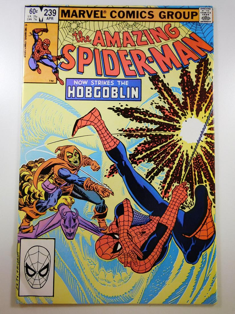 The Amazing Spider-Man #239: No Reserve! The Amazing Spider-Man #239 VF- Shipping: Individual Comics: Flat-rate of $9.99 (1-8 comics) or $19.99 (9+ comics) to anywhere within the contiguous U.S. International: Foreign shipping ra