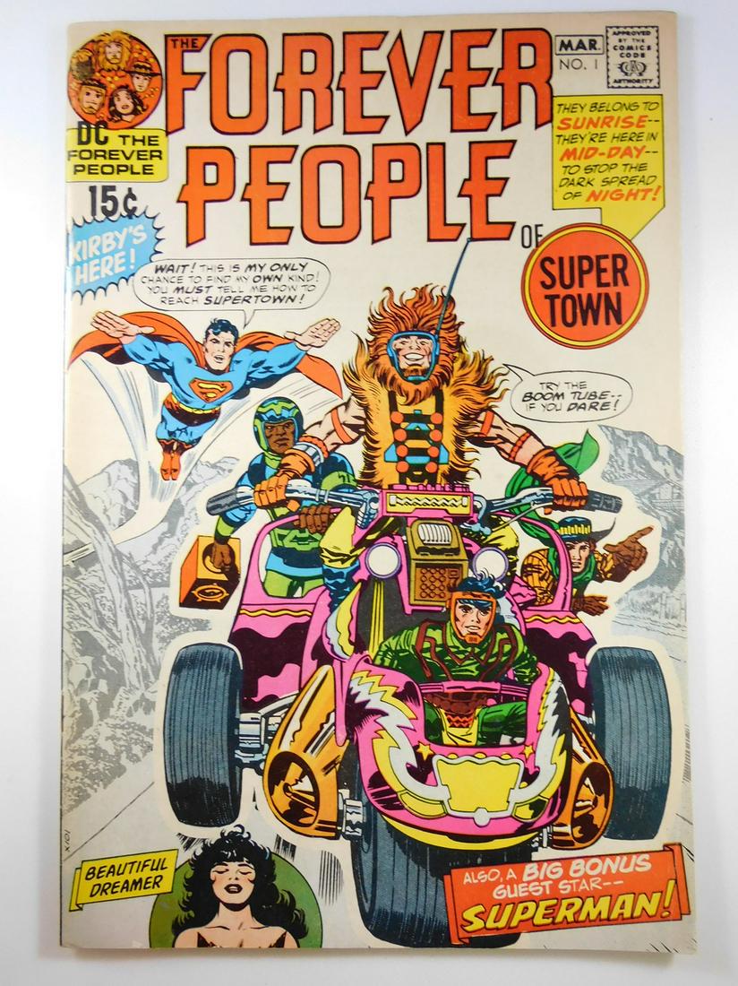 Forever People #1 1st full appearance of Darkseid (1 of 2)