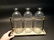 Pharmacy Apothecary stand w 3 Bottles